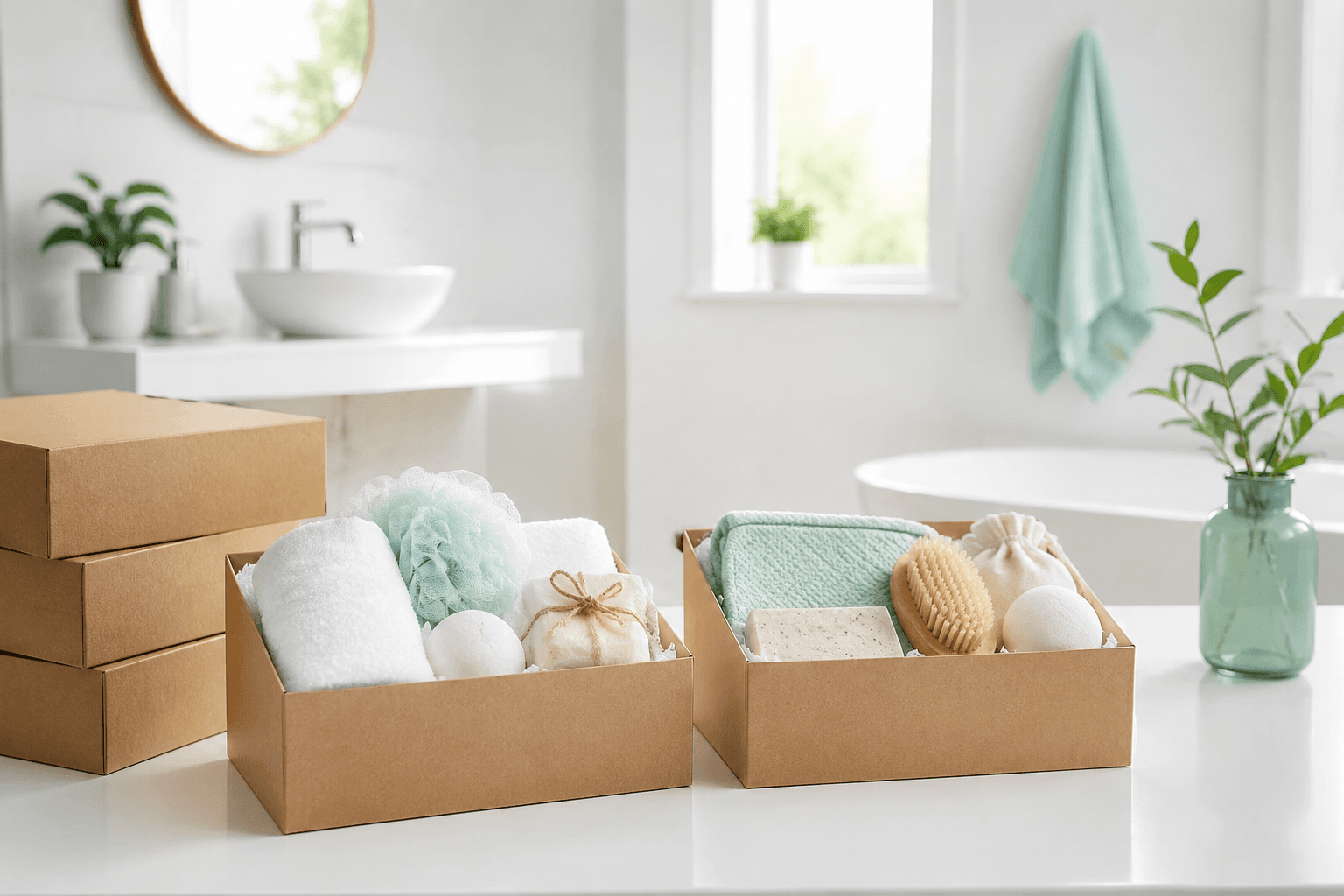 Neatly packaged upgrade kits ready to ship