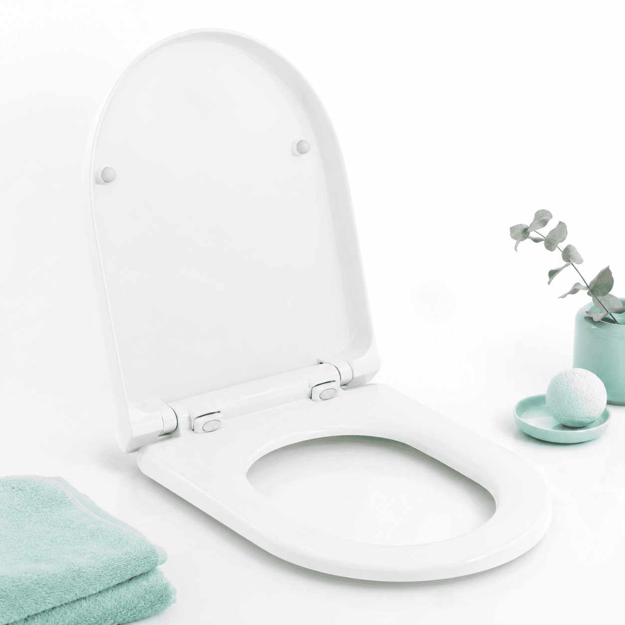 Quick-Release Toilet Seat